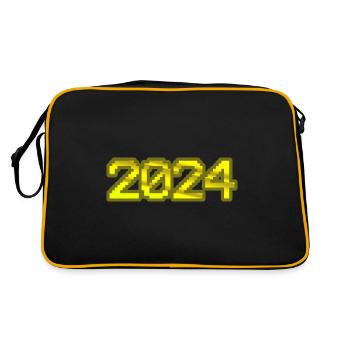 2024 2024 - Sac Retro - noir/or - Dos