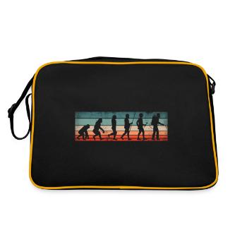 Exterminator Pest Control Technician Evolution - Retro Tasche - Schwarz/Gold - Hinten