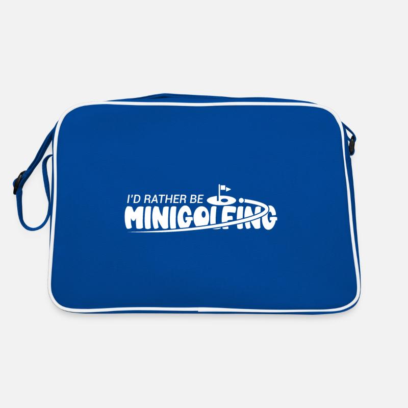 I'd Rather Be Minigolfing Retro Bag