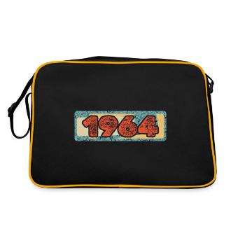 Witzig 1964 - Retro Bag - black/gold - Back