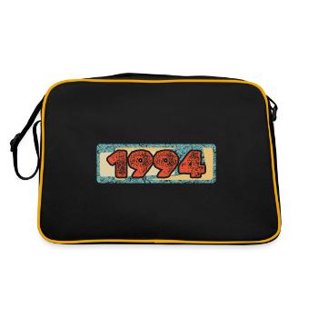 Année : 1994 - Sac Retro - noir/or - Dos