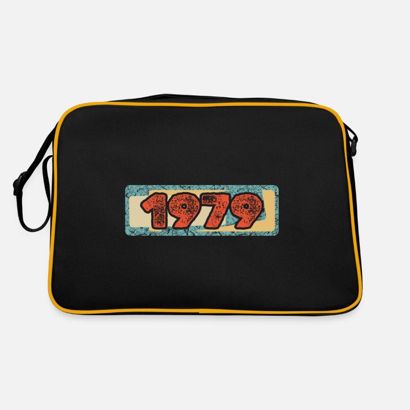 1979 1979 - Sac Retro - noir/or