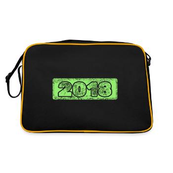 2018 2018 - Retro Bag - black/gold - Back