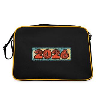 2026 - Retro Bag - black/gold - Back