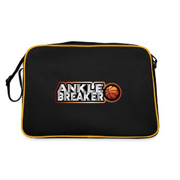 Ankle Breaker for real streetball players - Retro Bag - black/gold - Back