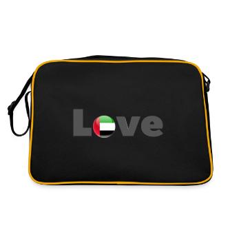 Aimer Arabie saoudite - Sac Retro - noir/or - Dos