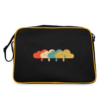 Vintage DevOps Engineer Cloud Computing - Retro Bag - black/gold - Back