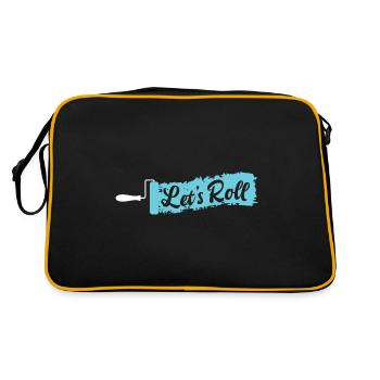 Traditional Art Design Creative Painting Gesche - Retro Bag - black/gold - Back