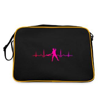 Jai Alai Pelote Basque Pelota vasca Femmes Pelote - Sac Retro - noir/or - Dos