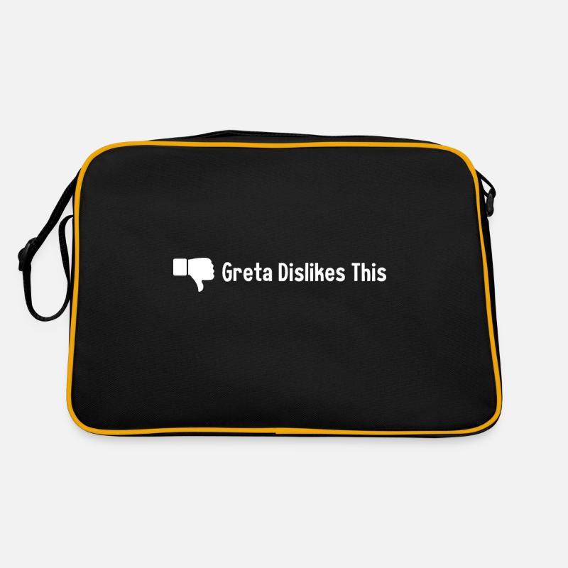 Greta mag das nicht Retro Tasche
