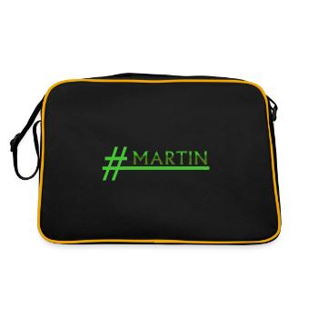 Martin - Sac Retro - noir/or - Dos