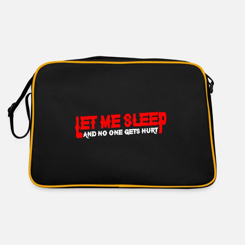 Let Me Sleep And No One Gets Hurt 4 Retro Tasche