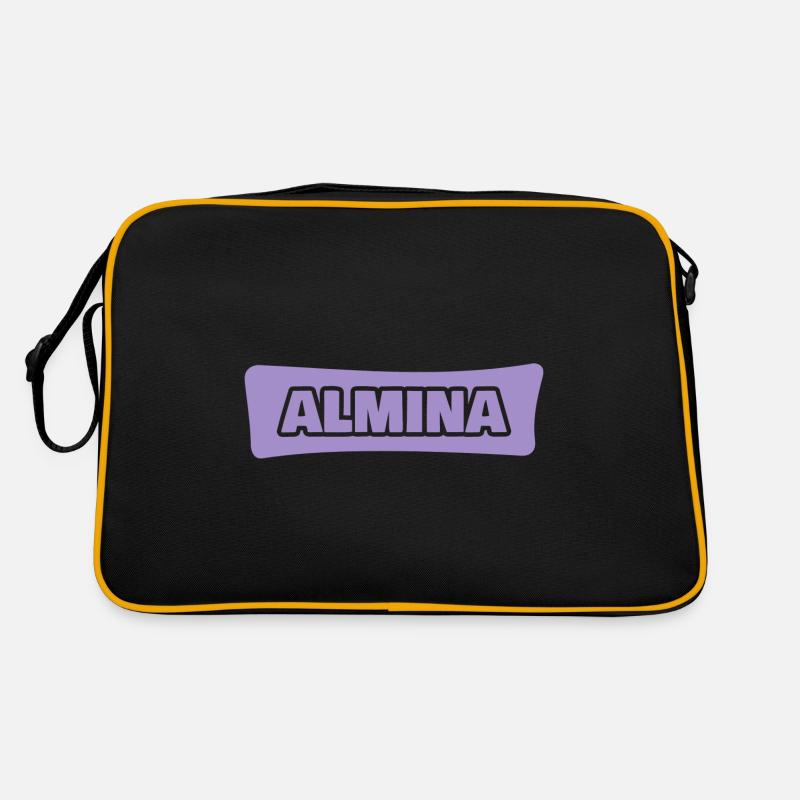Almina as a first name Retro Bag