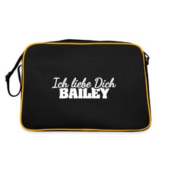 Bailey en tant qu’amour - Sac Retro - noir/or - Dos