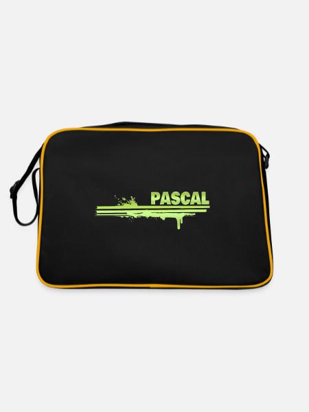 Pascal - Sac Retro - noir/or - Dos