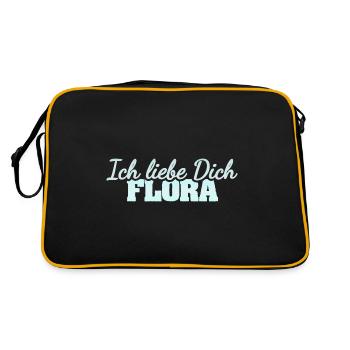 Flore - Sac Retro - noir/or - Dos