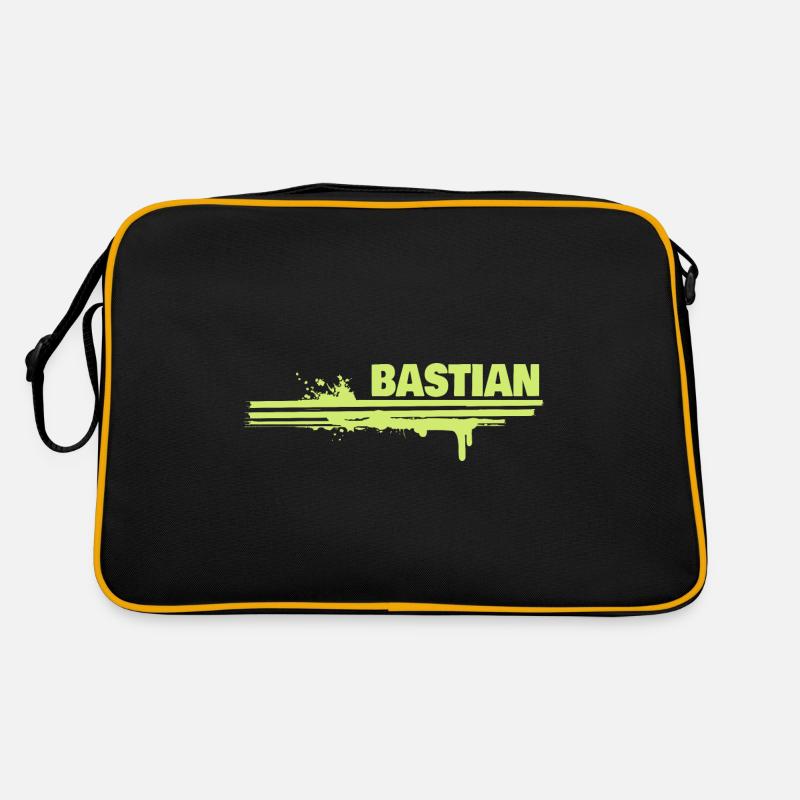 Bastian comme une touche de couleur Sac Retro