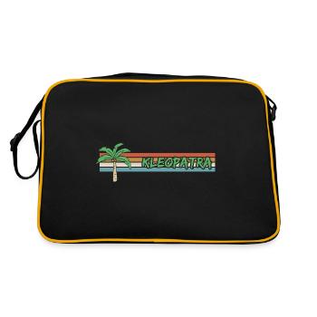 Cleopatra - Retro Bag - black/gold - Back