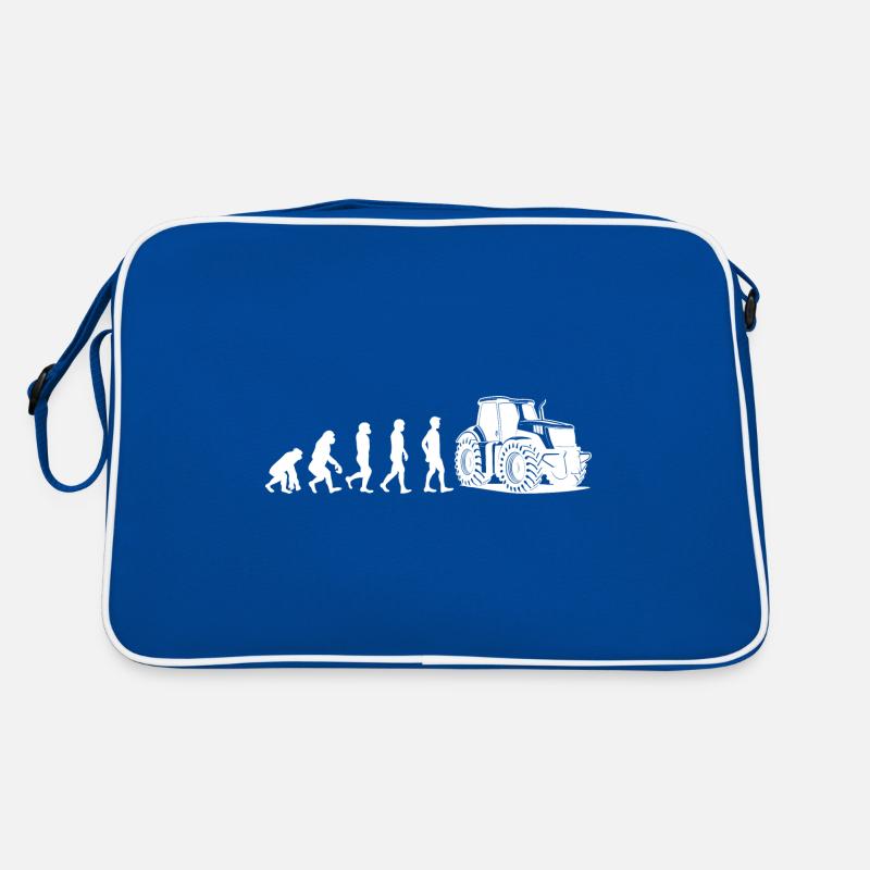 Landwirt Evolution weiß Retro Tasche