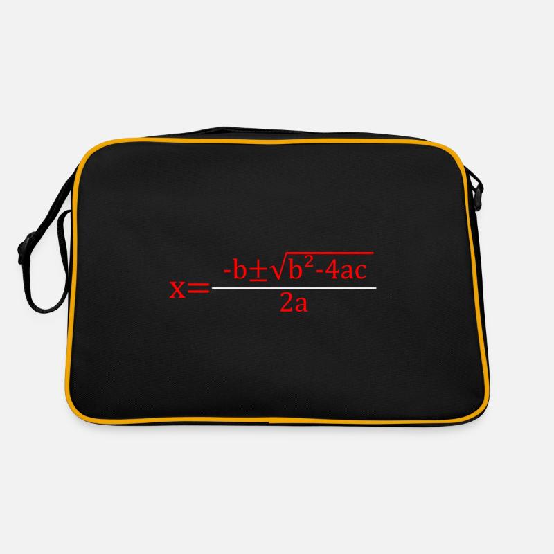 Quadratic Formula for Math class 2 Retro Bag