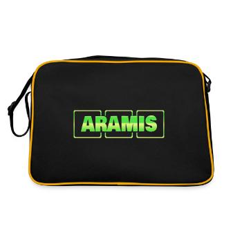 Jungeselle Aramis - Sac Retro - noir/or - Dos