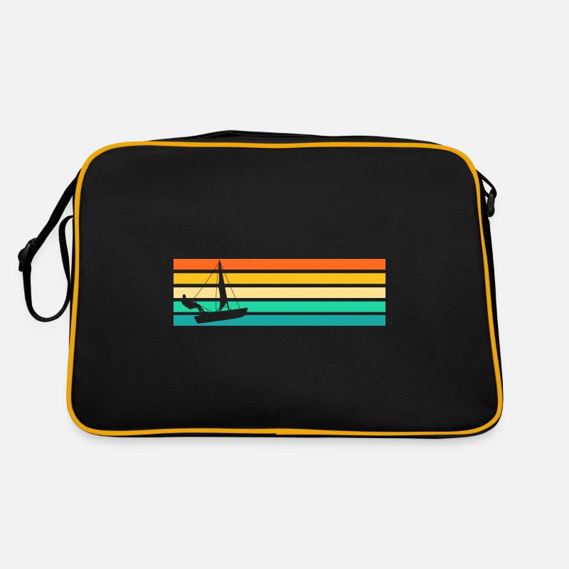 Segelboot Retro Segler Segeln Retro Tasche