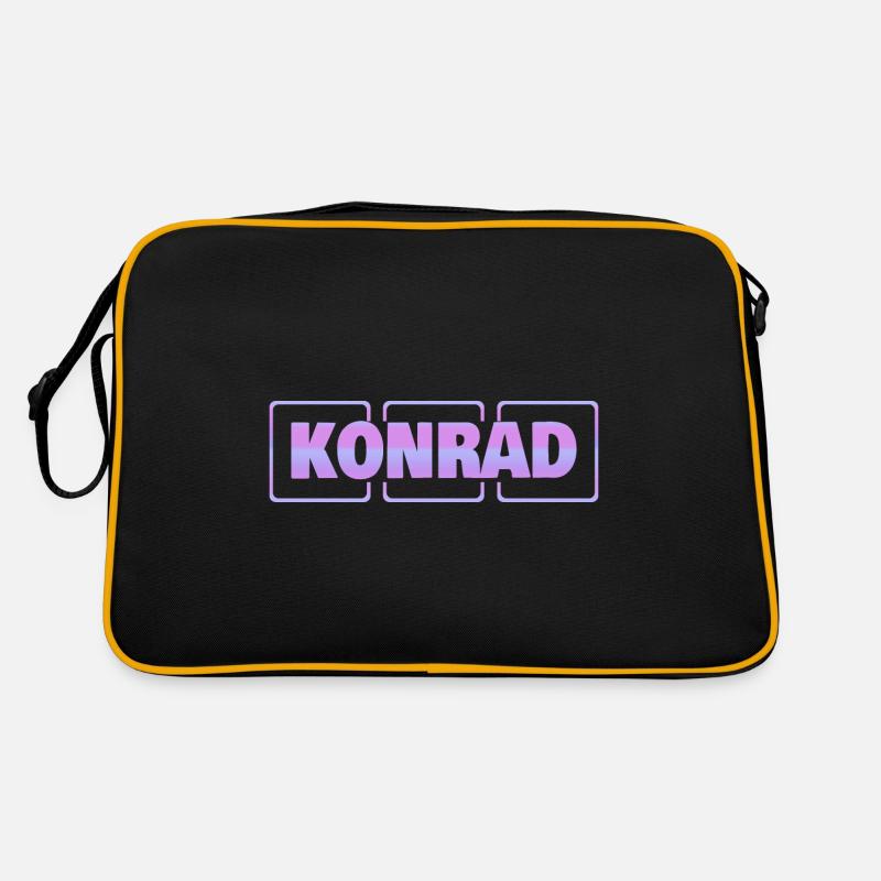 Konrad als Schwangerschaft Retro Tasche