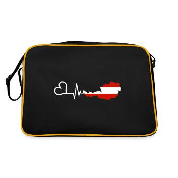 Austria - Retro Bag - black/gold - Back