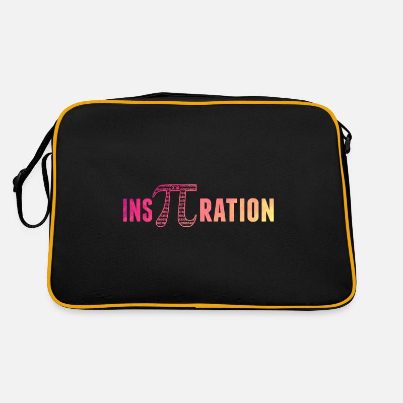 InsPiration 3.14 Math Formulas Irrational Number Pi Retro Bag