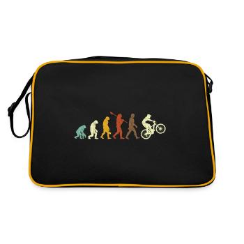 Mountain Bike Evolution Vintage Evolution Bicycle - Retro Bag - black/gold - Back