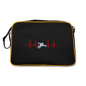 Heartbeat Drone Drones - Retro Bag - black/gold - Back