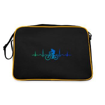 VTT Hommes Femmes VTT Cyclisme Cyclisme - Sac Retro - noir/or - Dos