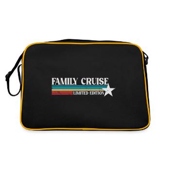 Family Cruise - Retro Bag - black/gold - Back