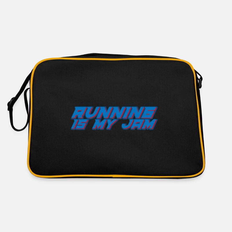 Running Is My Jam 2 Retro Tasche