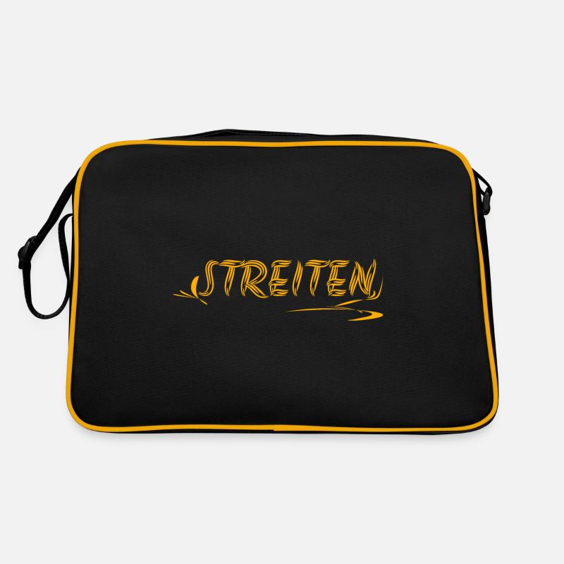 Streiten Retro Tasche