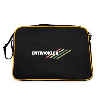 Workplace Developer - Retro Bag - black/gold - Back