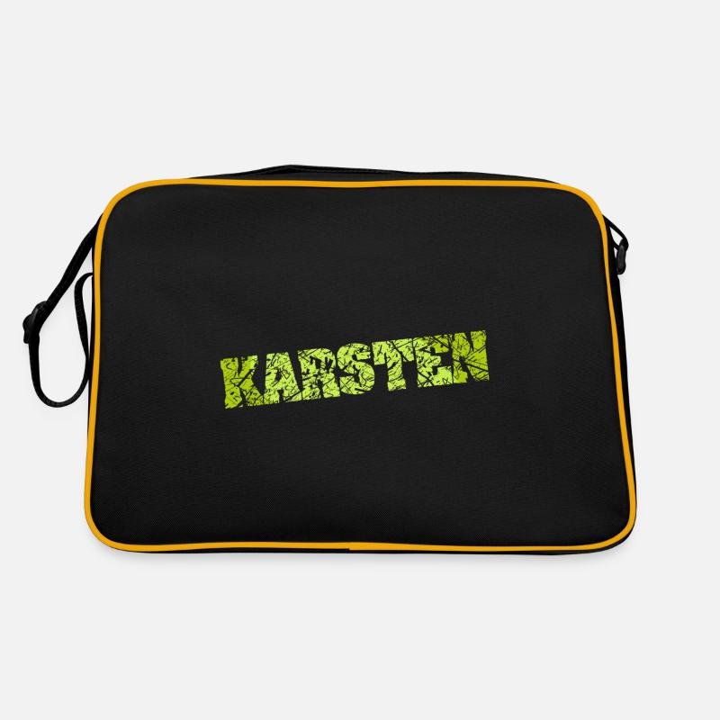 Name Karsten Retro Tasche