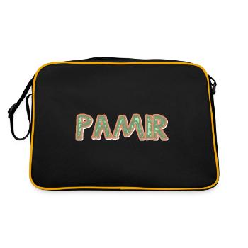 Cadeau pour Pamir - Sac Retro - noir/or - Dos