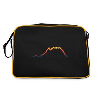 Grimming sunrise - Sac Retro - noir/or - Dos