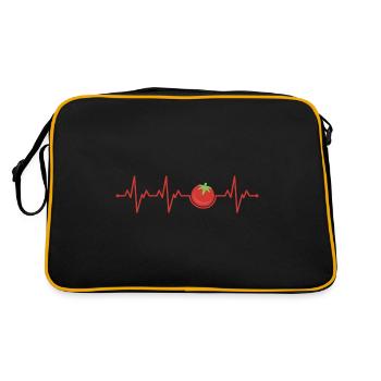 tomato - Retro Bag - black/gold - Back