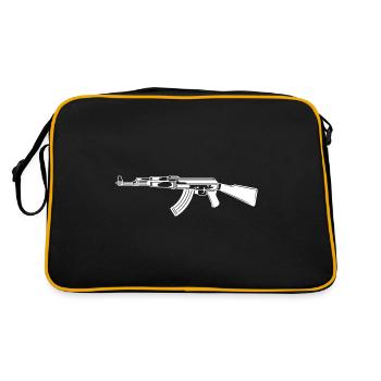 Ak 47 canons - Sac Retro - noir/or - Dos