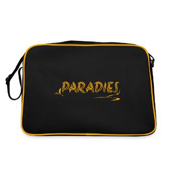 Paradise Paradise - Retro Bag - black/gold - Back