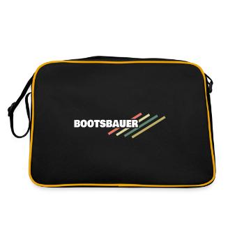 Workplace boat builder - Retro Bag - black/gold - Back