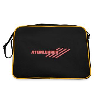 Workplace Breathing Instructor - Retro Bag - black/gold - Back