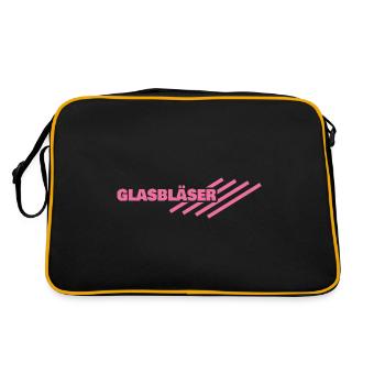Souffleur - Sac Retro - noir/or - Dos