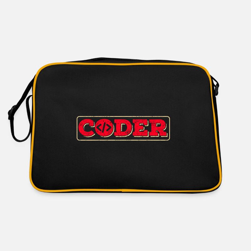 Programmer Computer Scientist Retro Bag