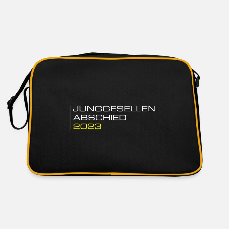 Junggesellen Abschied 2023 Retro Tasche
