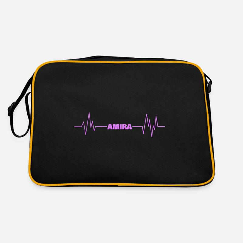 First name Amira Retro Bag