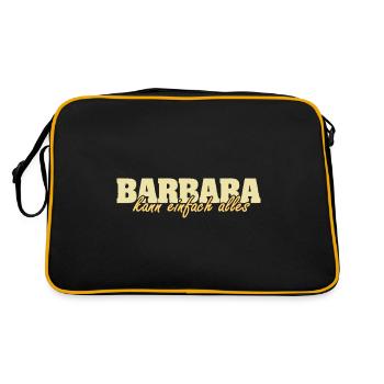 Barbara en tant que femme - Sac Retro - noir/or - Dos