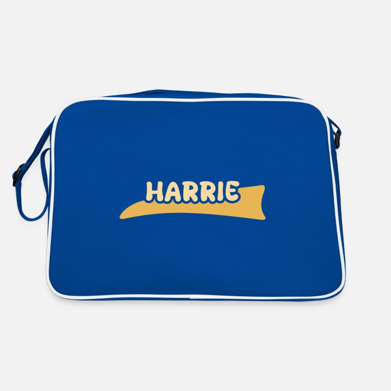 First name Harrie Retro Bag